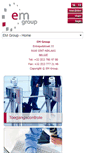 Mobile Screenshot of emgroup.be